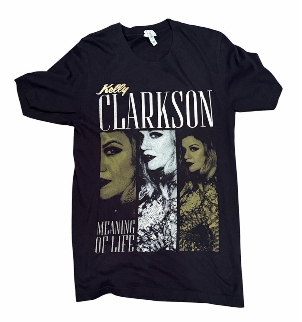 Kelly Clarkson Meaning of Life Tour 2019 Concert T-Shirt Small Cotton Tee